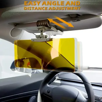 Auto saulessarga Extender 360° Grozāms saulessarga,Dienu un Nakti, Anti-Glare apăērbs sejas aizsargs aizsargs Braukšanas Brilles