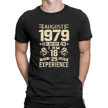 Jaunu Iespiesti 1979 Gadus T Krekls Vīriešiem ar Īsām Piedurknēm Zaudēt Elpojošs Grafiskais Sieviešu T-krekli Unisex Vintage Gadījuma Streetwear Topi