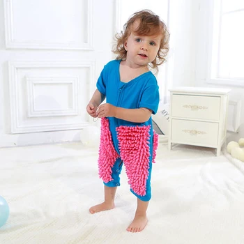 Rudens Baby Boy Apģērbs Mazulim Vienotu Mopping jumpsuit Tērps Veida Jaundzimušo Kombinezons, Zīdaiņu Apģērbu Tīrīšana, Bērnu Kombinezonus