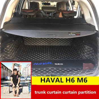 Par HAVAL H6 2011-2019 M6 bagāžnieka aizkars aizkars nodalījumu, HAVAL H6 M6 aizmugures bagāžnieka uzglabāšanas konsolidāciju, uzglabāšanu aizkaru