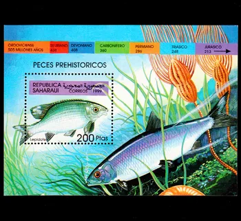 1Sheet Jaunu Sahāras Pasta Zīmogs 1999 Okeāna Zivju Suvenīru Lapa Zīmogi MNH