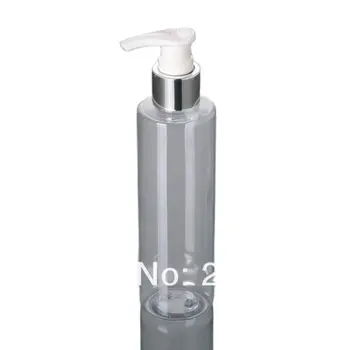 150ML PET pudele vai losjonu / emulsijas pudeli nospiediet sūkni pudeles, plastmasas pudeles, ko izmanto kosmētikas
