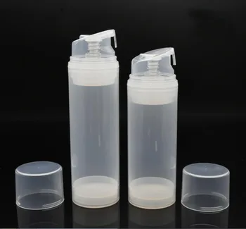 100ML 3.51 oz plastmasas skaidrs, bezgaisa pudeli losjons emulsijas serums želejveida krēms fonds ādas kopšanas kosmētikas iepakojuma