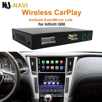 Bezvadu Apple Carplay infiniti 2015-2019 Q50 Q60 Q50L QX50 Android Auto Spoguļi Wifi Automašīnu Spēlēt Airplay