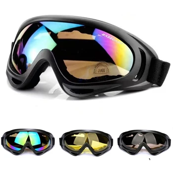 Vīriešu Ziemas Slēpošanas Brilles Āra UV400 Sporta Saulesbrilles, Pretvēja CS Brilles Snovborda Brilles Motociklu Izjādes Putekļu Aizsargbrilles