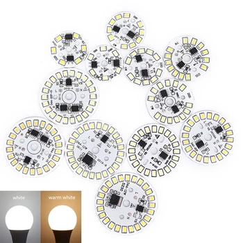 LED Spuldzes Plāksteris Lampiņa, SMD Plati Apļveida Modulis Gaismas Avots Plate Spuldzes Gaismas