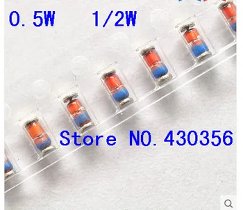 Bezmaksas piegāde 200pcs ZMM4V3 LL34 4.3 0.5 W V 4.3 V 1/2W 4V3 Zener diode