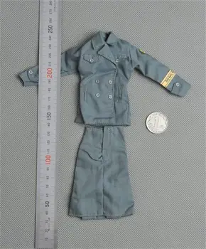 1/6 BDL otrajam pasaules karam Sieviešu Komunikācijas Spēku Karavīrs Pilnā Uniformā Krekls Armband Svārki Modeli 12inch Rīcības Attēls Savākt