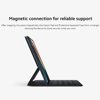 Magic Skārienpaliktni Tastatūru Gadījumos Xiaomi Mi Pad 5 Pro Gadījumā Ultra Plānas Magnētisko Smart Cover, lai MiPad 5 Pro Planšetdatoru Magnētisko Gadījumos 2