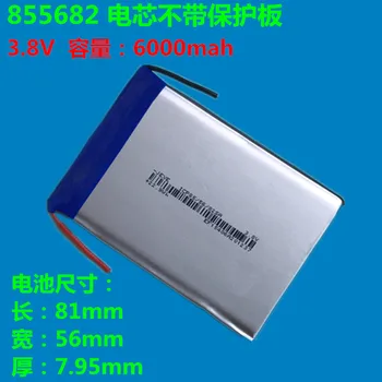 855682 lielas jaudas litija jonu akumulators mobilo jauda uzlādes baterija built-in maksas 3.8 V core 805582