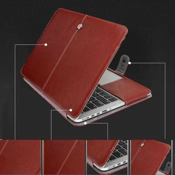 Līdz 2020. gadam Jauna Pro13 A2289 A2251 Soft PU Ādas Soma Klēpjdatoru Pārsegu Notebook Case For Macbook Air Touch Retina 11 12 13 15 16 2