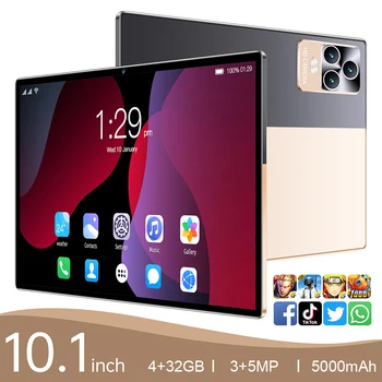 2023 Jauno 10,1 Collu P70 Spēle Tablet Android Smart Tabletes PC 8 Kodolu Google Play 4G Dual SIM GPS Tablette ar aizsargseguma