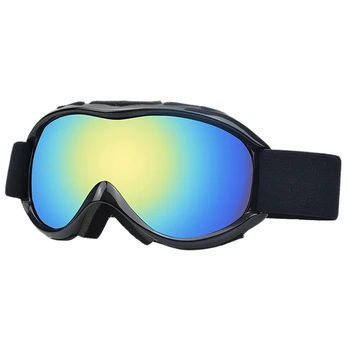 Pieaugušo Slēpošanas un Snovborda Aizsargbrilles Anti-Miglas UV400 Slēpošanas Saulesbrilles Pārklājumu Motokrosa Brilles Vīrieši Sievietes