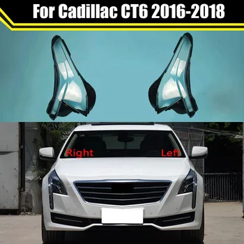 Auto Gadījumā priekšējo Lukturu Vāciņi Cadillac CT6 2016 2017 2018 Auto Priekšējo Lukturu Objektīva Vāciņu Abažūrs Lampcover Galvas Luktura Stikla Apvalks