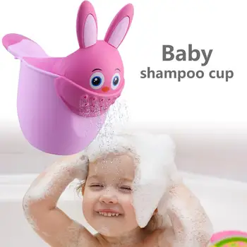 Cute Karikatūra Baby Pirts Cepures Toddle Šampūns Kausa Bērnu Peldēšanās Bailer Baby Dušas Karotes Bērnu Veļas Matu Kausa Bērniem Vanna Rīks
