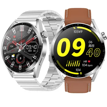 NFC Smart Skatīties 2022 Jaunu Vīriešu Biznesa Smartwatch GPS Pārvietošanās Ceļa Bluetooth Zvanu Ūdensizturīgs Sports Fitness Aproce Par Huawei