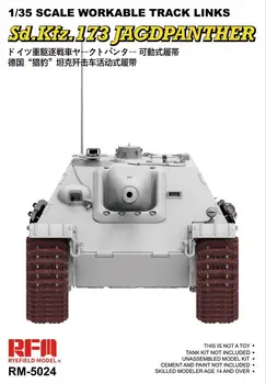 Rudzu Lauka Modelis RFM RM5024 1/35 Praktiski Dziesmu par Sd.Kfz.173 Jagdpanther Mēroga modelis Komplekts