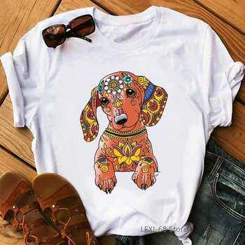 Shih Tzu Adorable Kucēns Suns Grafiskais Izdrukāt T-Krekls Sieviešu Apģērbu 2022 Funny Suns, Bet Mamma T Femme Vasaras Modes Sieviešu T Krekls