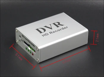 Profesionālās Mini 1channel Cctv DVR Video ierakstītāja Atbalsts Max 64GB Sd Kartes YD-102 1CH Hd DVR X-box Ierakstīšanas Režīms