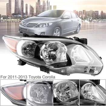 Ūdensizturīgs, Izturīgs Labajā Pusē priekšējo Lukturu 2011. - 2013. gadam Toyota Corolla Bāzes / CE / LE