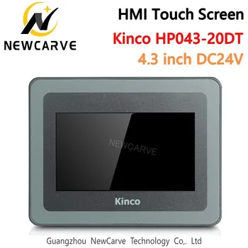 Kinco HP043-20DT PLC Programmējams Kontrolieris HMI Touch Ekrāns 4.3 Collu Cilvēka un Mašīnas Saskarne Newcarve