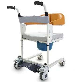 Sadzīves Pārsūtīt Atlēts Shift Mašīna Gulošiem Celšanas Vecāka Gadagājuma Invalīdiem Paralizēta Pacientu Gultas Ratiņkrēslā, Tualetes Krēsls