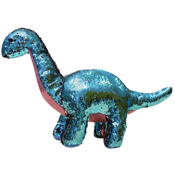 Zila Skala Dinozauru, Atgriezeniska Vizuļi Krāsa Mainās Plīša Rotaļlieta, Dzimšanas Diena Dāvanas, Multfilmas Leļļu, Gaismu Izstaro Dzīvnieku