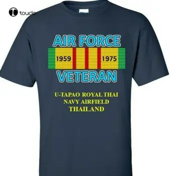 U-Tapao Karaliskā Taizemes kara Flotes *Taizeme* Vjetnamas Kampaņas Lentas & Vinila Krekls/Sviedri Tee Kreklu Modes Smieklīgi Jauns Xs-5Xl