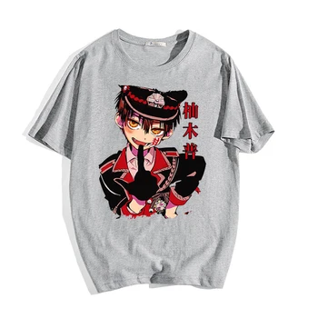 Tualetes Ārzemēm, Hanako-Kun Grafiskais T Vīriešiem Kawaii Japāņu Anime T Krekls Funny Multiplikācijas filmu Vasaras Topi, t-veida, Unisex T-krekls Vīriešu
