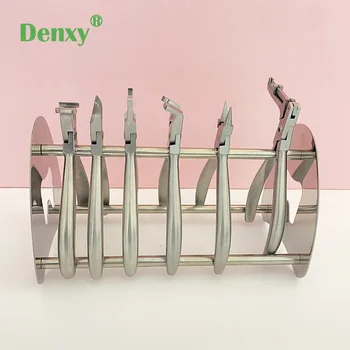 Denxy 1 gab Augstas Kvalitātes Zobārstniecības Medicīnas Pakāpes Nerūsējošā Tērauda Knaibles Plaukta Ortodontijas Zobu Knaibles Rīku Ortodontijas Knaibles