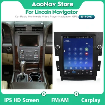 2din touch Android 10.0 auto radio Lincoln Navigator 2014 - 2017 stereo multimediju atskaņotājs, bezvadu carplay pioneer bluetooth
