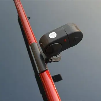 Jaunu Nakts Zvejas Bell Gaismas LED makšķeri Portatīvo Zivju Bite Alarm Elektronisko Āra Automātiska Skaņas-gaismas Bite trauksmes ierīci