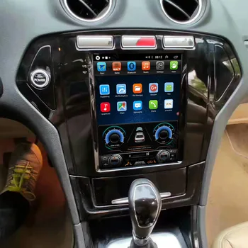 2 din Android auto stereo autoradio Tesla stila Ford Mondeo MK4 2007-2010 auto radio multimediju atskaņotājs, GPS navi DVD atskaņotājs