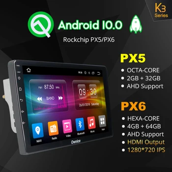 1280*720 Android 10.0 Ownice Auto Multimedia Auto Radio Subaru Impreza GD, GG 2002 - 2007 4G LTE Audio GPS Player 8 Core 4