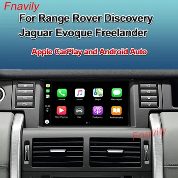 OEM Pārbūvēt Bezvadu CarPlay Par Range Rover Discovery Freelander, Jaguar Evoque XF Apple CarPlay Un Android Auto Pārbūves Komplektu