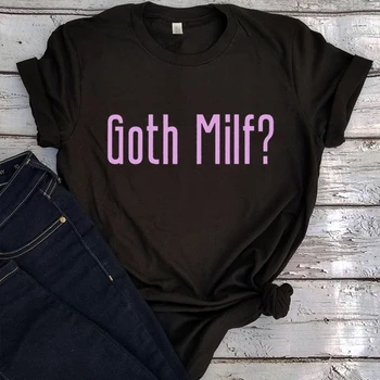 Goth Mamma, T Kreklu, Mātes Diena Krekls Gothic Vintage Drēbes, Dāvanas Mamma Vasaras Topi Dāvanas Viņas Estētisko Draudzene Dāvanas, L
