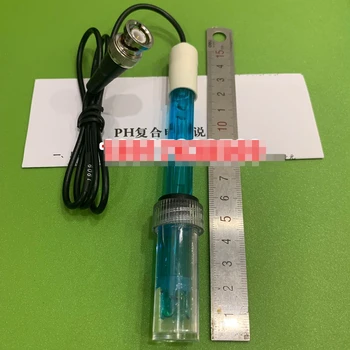 PH elektrods E-201 tipa PH kompozītu elektrods var būt piepildīta ar šķidrumu laboratorijas zondes sensora zondi padoms