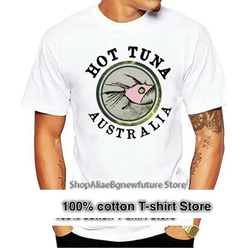 Karstā Tunzivs - Austrālija - Vīriešu T-Krekls - Gaiši Dzeltenā Krāsā - M, L Vingrošanas Zāles, Fitnesa Tee Krekls 0